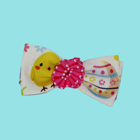 Lil Peep's Egg Hunt Joy - Easter Chick Bow Clip