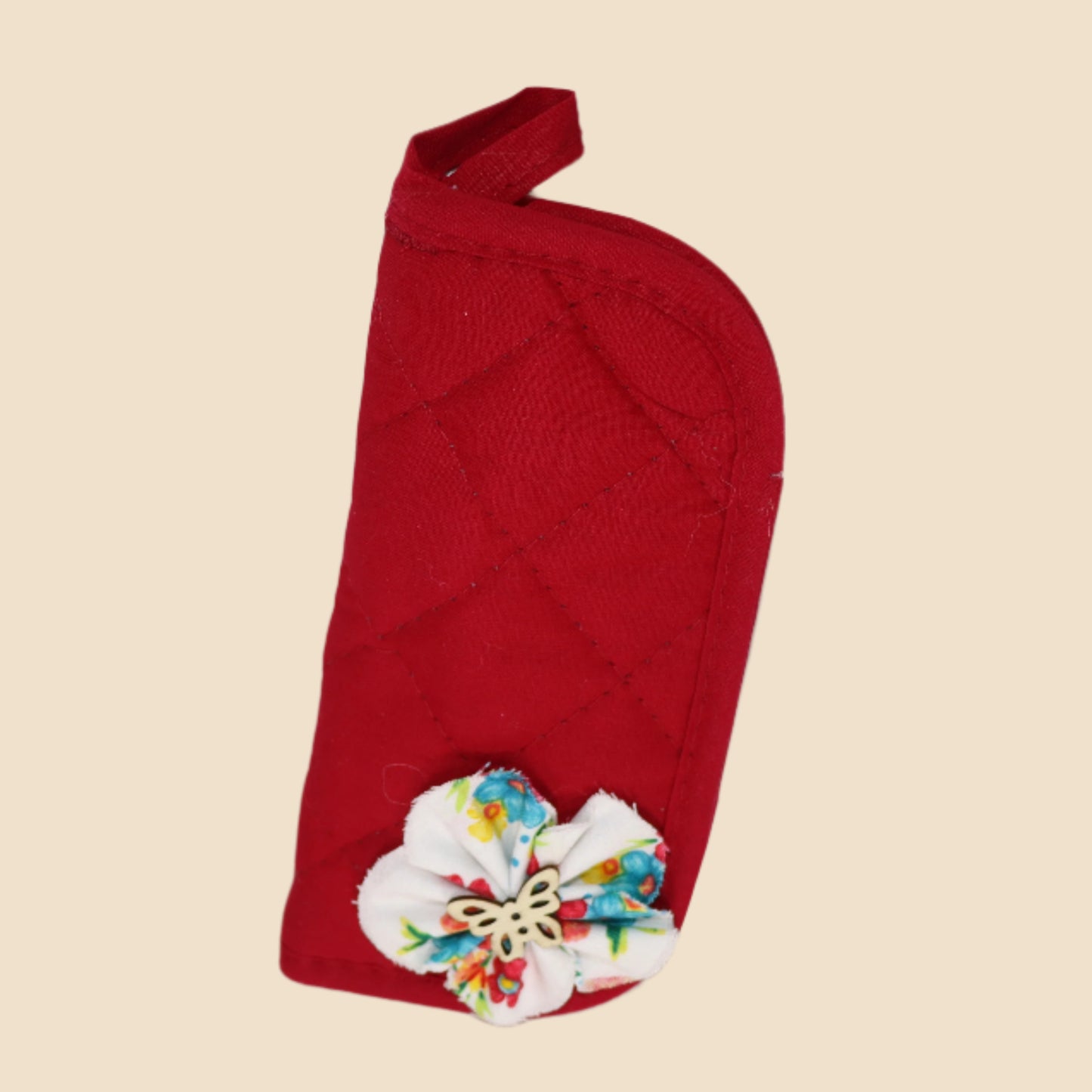 Berry Bloom – Quilted Glasses Case